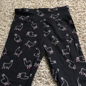 Justice Llama Leggings